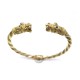 BRACELET ZOLOTAS HERITAGE T17 OR JAUNE 18K RUBIS ET SAPHIRS 31.1GR JEWEL 12900