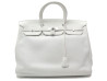 sac a main hermes birkin 40 en cuir togo blanc