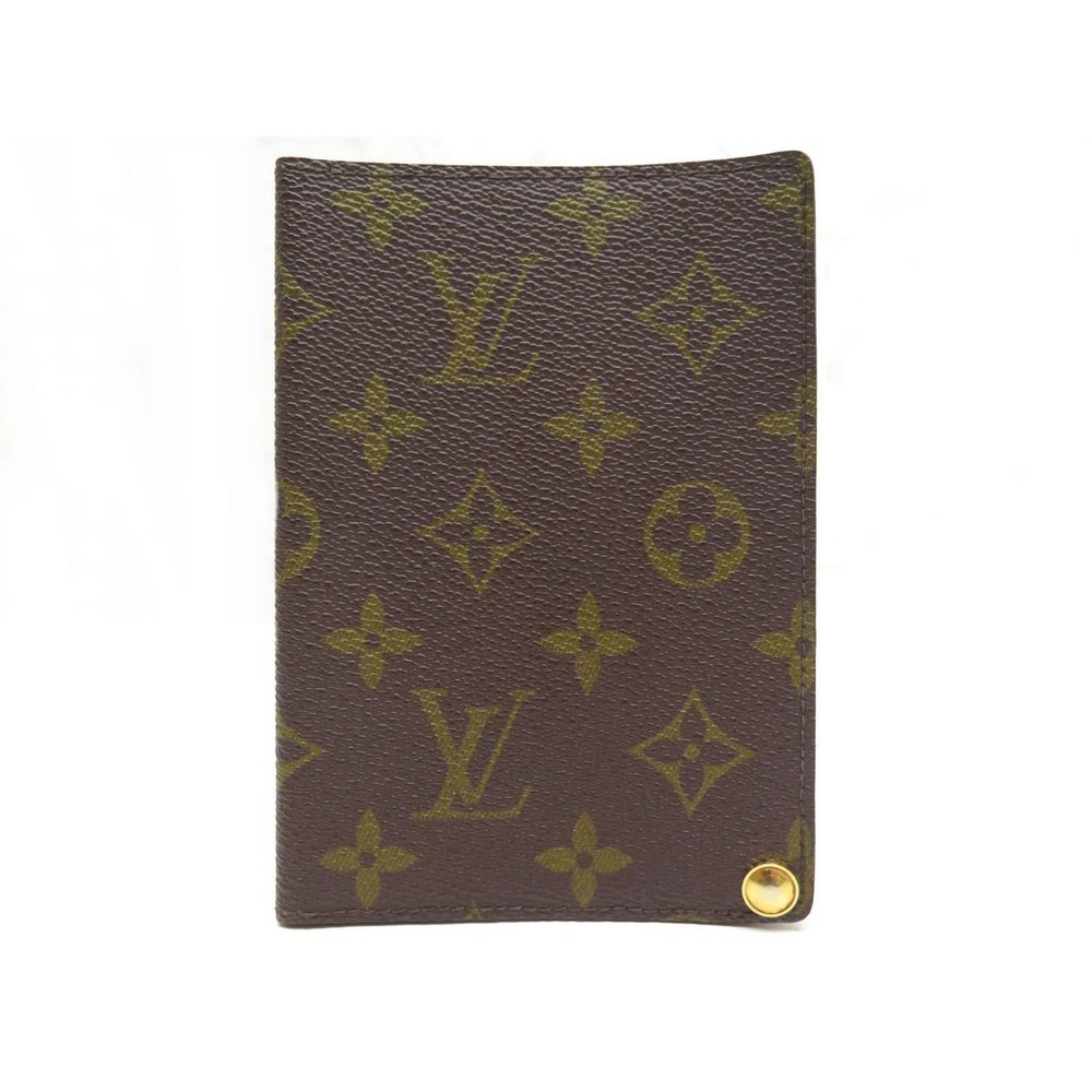 Louis Vuitton Checkbook Wallet Porte Chequier Cartes Credit European  Monogram Brown in Canvas - US