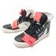 CHAUSSURES OFF-WHITE CUP SOLE 3.0 BASKETS MONTANTES 36 CUIR NOIR SNEAKERS 450€