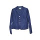 VESTE MALO TAILLE 42 ITALIEN 38 FRANCAIS SOIE & COTON BLEU SILK BLUE JACKET 450