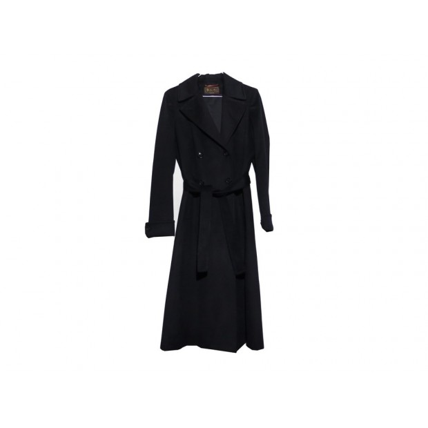 MANTEAU LORO PIANA TAILLE 42 IT 38 FR CACHEMIRE BLEU MARINE CASHMERE COAT 4600