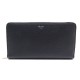 NEUF PORTEFEUILLE CELINE ZIPPE GM 105003AQI CUIR GRAINE NOIR BLACK BILLFOLD 500