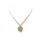 COLLIER CHOPARD PENDENTIF HAPPY SPIRIT 795405 OR JAUNE & DIAMANTS NECKLACE 2890€