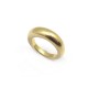 BAGUE CHAUMET JONC T 58 EN OR JAUNE 18K 9.9 GR + ECRIN YELLOW GOLD RING 2950€