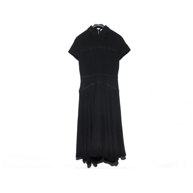 ROBE YVES SAINT LAURENT LAINE NOIR 