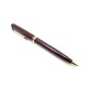 VINTAGE STYLO BILLE MONTBLANC GENERATION RESINE BORDEAUX BURGUNDY BALLPOINT PEN