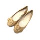 CHAUSSURES GUCCI 428565 BALLERINES 38 IT 38.5 FR CUIR CAMEL BALLERINA SHOES 750€