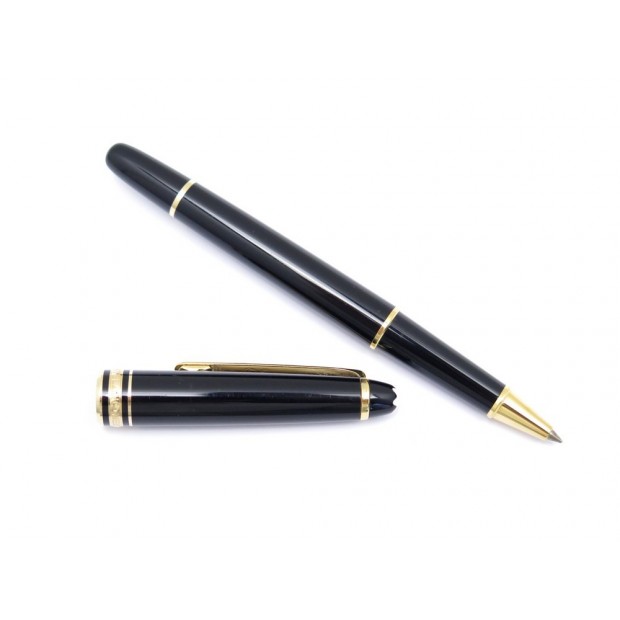 STYLO ROLLERBALL MONTBLANC MEISTERSTUCK PIX CLASSIQUE 12890 NOIR DORE PEN 405€