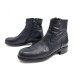 CHAUSSURES JEAN-BAPTISTE RAUTUREAU BOTTINES 42.5 43 CUIR BLEU BOOTS SHOES 500€