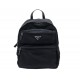 NEUF SAC A DOS PRADA 2VZ025 EN NYLON NOIR POCHON BLACK CANVAS BACKPACK BAG 1200 