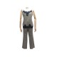 ERMANNO SCERVINO PANTALON 38 IT 36 FR S + HAUT TOP DEBARDEUR 42 IT 38 LAINE 730€