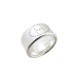 BAGUE HERMES EVELYNE ARGENT TAILLE 57 