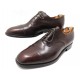 CHAUSSURES JM WESTON 300 RICHELIEU BOUT DROIT 10D 44 EN CUIR MARRON SHOES 690 