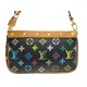 POCHETTE LOUIS VUITTON MURAKAMI TOILE MONOGRAM NOIR 