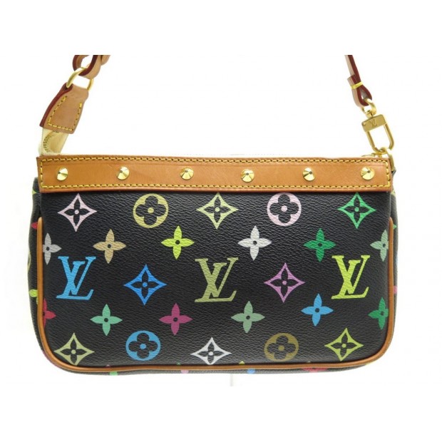 POCHETTE ACCESSOIRES LOUIS VUITTON M92648 TOILE MONOGRAM MULTICOLORE CLUTCH 550€