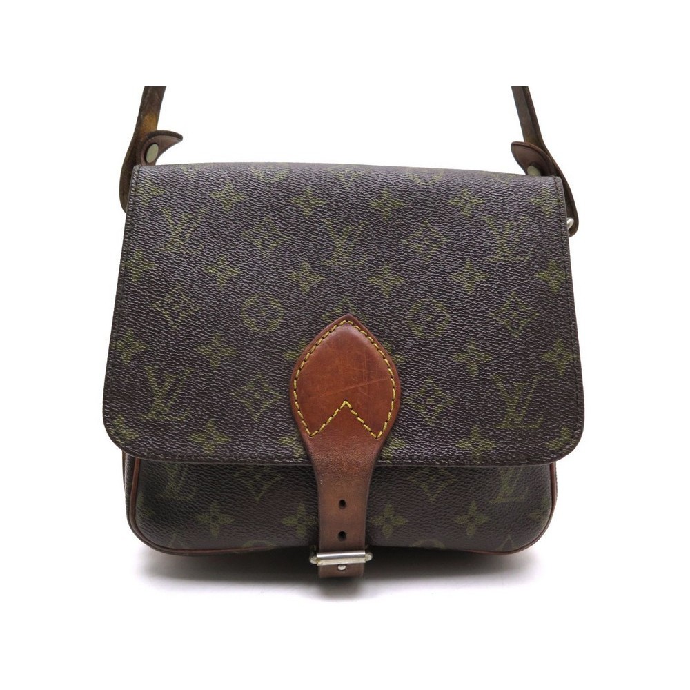 Louis Vuitton Vintage Canvas Cartouchiere MM Messenger Bag M51253