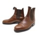 CHAUSSURES JM WESTON LE CAMBRE 7.5E 41.5 BOTTINES CHELSEA CUIR MARRON BOOTS 890€