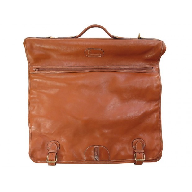 BAGAGE LANCEL CUIR CAMEL 