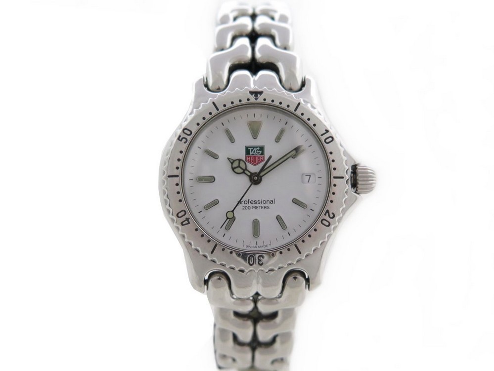 美品TAG Heuer 腕時計selシリーズホワイト S90.813 楽天市場】【TAG HEUER】タグホイヤー セル デイト S90.813-1
