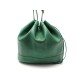 VINTAGE SAC A MAIN HERMES MARKET SEAU EN CUIR VERT GREEN LEATHER HAND BAG 3100