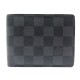 PORTEFEUILLE LOUIS VUITTON N62663 MULTIPLE EN TOILE DAMIER GRAPHITE WALLET 335€