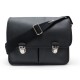 SACOCHE LOUIS VUITTON ALEXEI MESSENGER EN CUIR TAIGA NOIR SAC BANDOULIERE 1969 