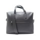 NEUF SACOCHE SAINT LAURENT BOLD BRIEFCASE 484480 BANDOULIERE CUIR GRIS BAG 990€