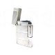 BRIQUET ST DUPONT GATSBY POINTE DE DIAMANT EN PLAQUE ARGENT SILVER LIGHTER 600€