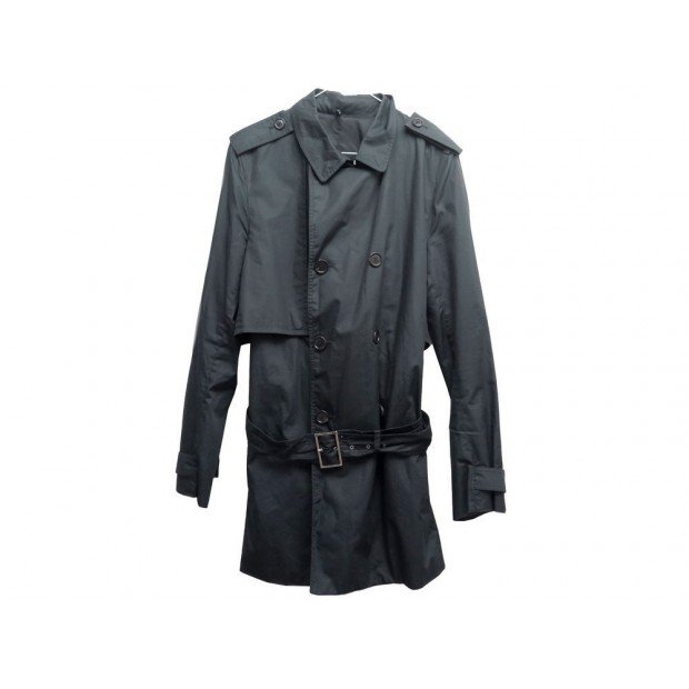 NEUF MANTEAU IMPERMEABLE DIOR HOMME T 46 S SUR VESTE CEINTURE TRENCH COAT 1300€