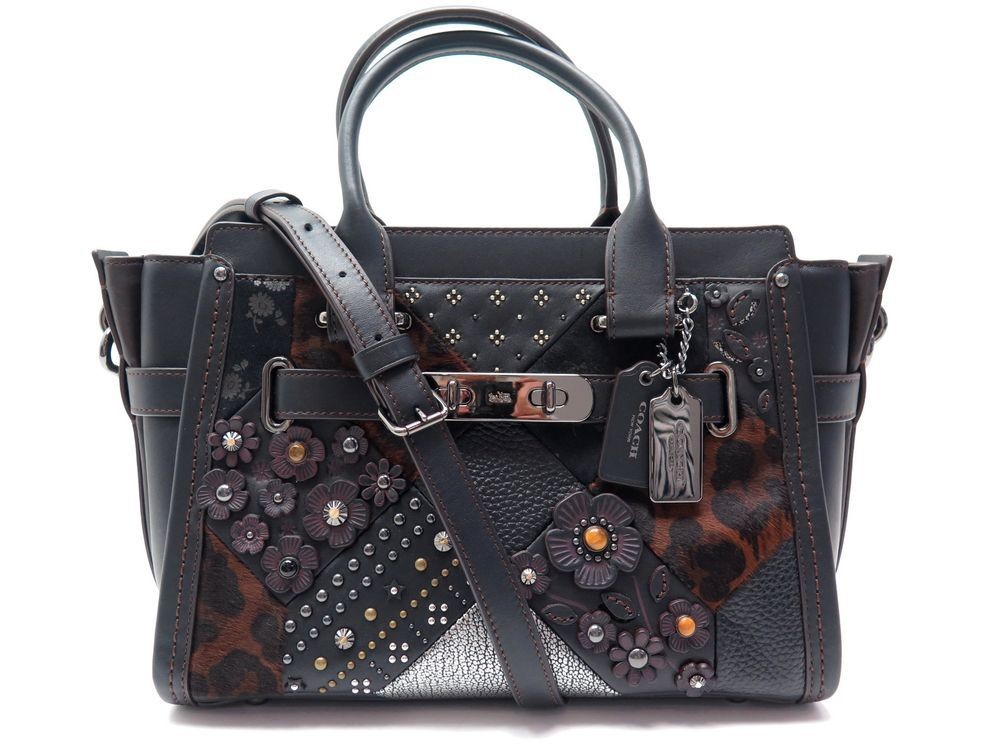 sac a main coach swagger 27 canyon quilt leather sac a main coach swagger 27 canyon quilt leather