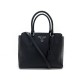 NEUF SAC A MAIN PRADA CUIR GRAINE NOIR 