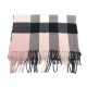 NEUF GRANDE ECHARPE BURBERRY 40310791EN CACHEMIRE ROSE PINK CASHMERE SCARF 495€