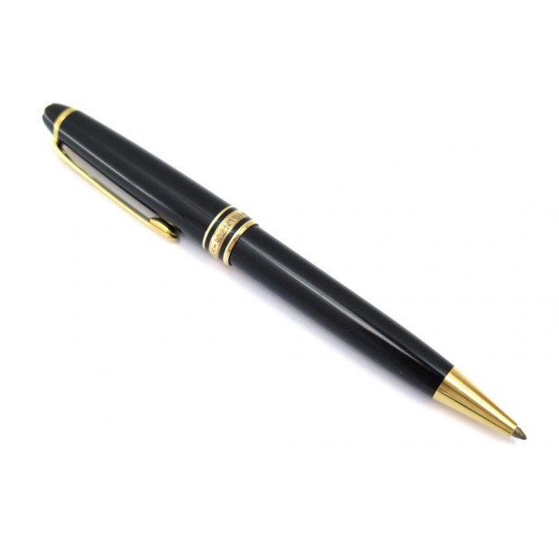 STYLO BILLE MONTBLANC MEISTERSTUCK CLASSIQUE 10883 DORE EN RESINE BALLPOINT 360€