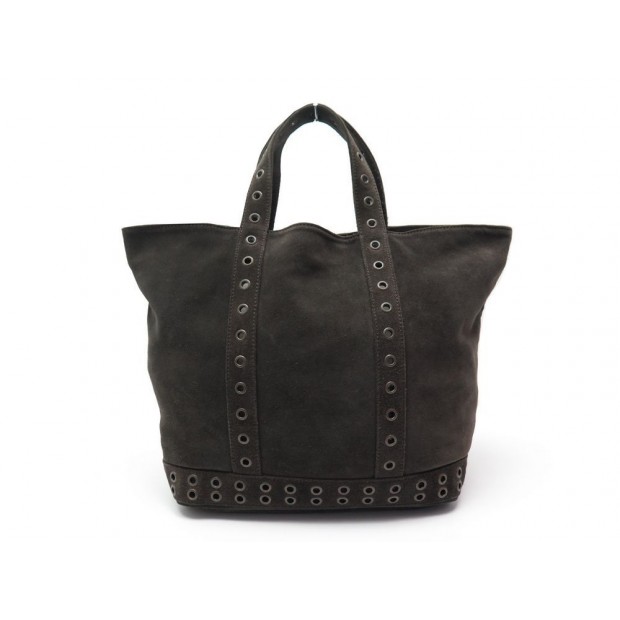 SAC A MAIN VANESSA BRUNO VDPX019 CABAS MOYEN EN CUIR SUEDE MARRON HAND BAG 295€