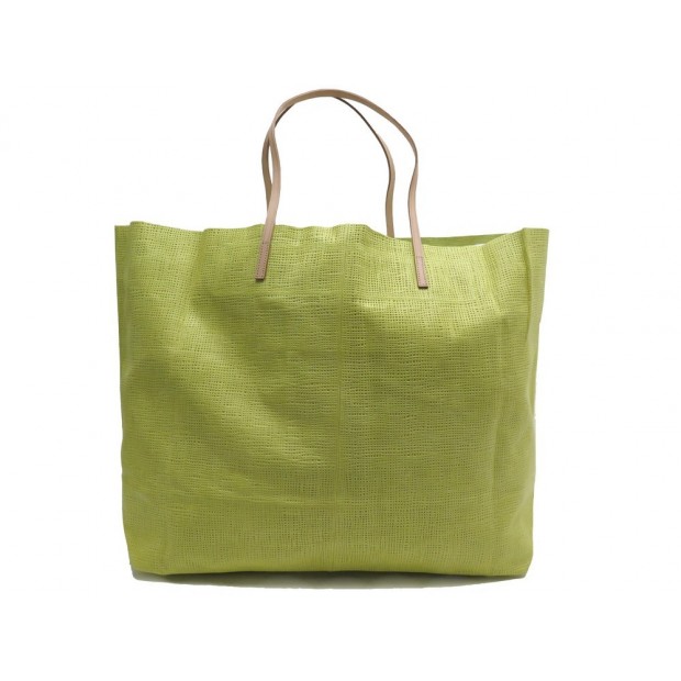 NEUF SAC A MAIN LINDE GALLERY GOUVERNEUR L PORTE EPAULE CUIR VERT HANDBAG 465€