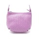 NEUF SAC A MAIN BOTTEGA VENETA BANDOULIERE CUIR TRESSE ROSE PINK HANDBAG 1350€