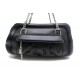 NEUF SAC A MAIN CARTIER EN CUIR NOIR MARRON BIJOU PALLADIE HAND BAG PURSE 2200€