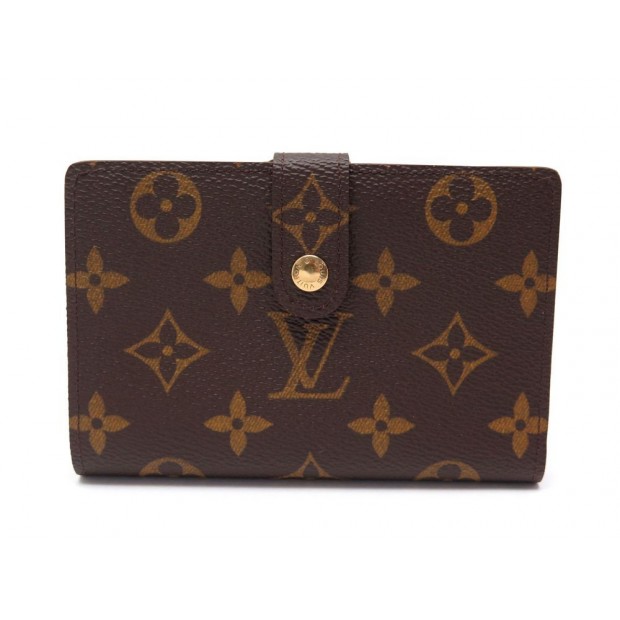 NEUF PORTEFEUILLE LOUIS VUITTON VIENNOIS EN TOILE MONOGRAM PORTE MONNAIE 510€