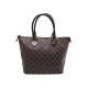 SAC A MAIN LOUIS VUITTON SALEYA PM EN TOILE DAMIER EBENE CANVAS HANDBAG 1100€