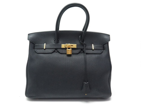 sac a main hermes birkin 35 2009 en cuir taurillon