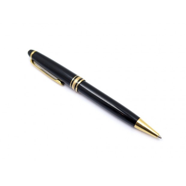 STYLO BILLE MONTBLANC MEISTERSTUCK PIX CLASSIQUE EN RESINE NOIR BALLPOINT 360