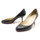 CHAUSSURES CHRISTIAN LOUBOUTIN FIFI ESCARPINS EN CUIR NOIR 36.5 PUMP SHOES 545€