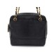 SAC A MAIN CHANEL CAMERA 24 CM EN CUIR CAVIAR NOIR ATTRIBUTS DORES LEATHER PURSE