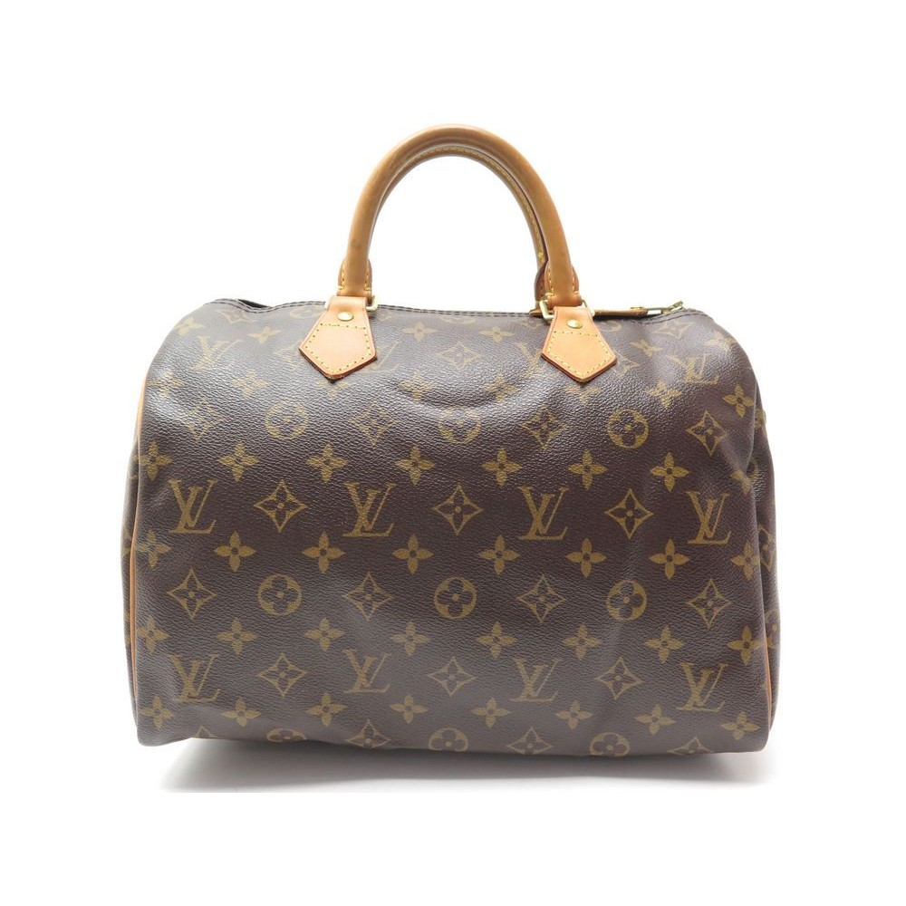 Louis Vuitton Monogram Speedy 30 Hand Bag M41526 LV Auth rd5384