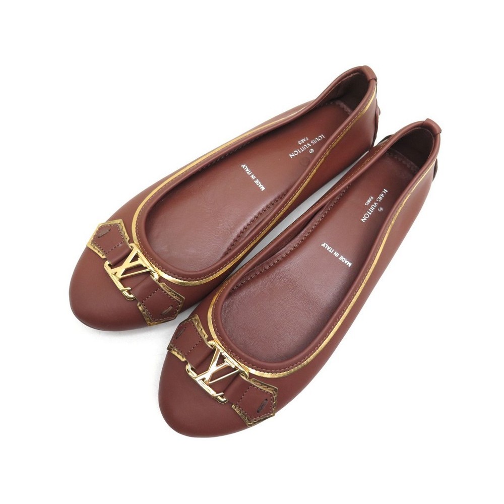 chaussures vuitton oxford flat ballerina