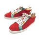 NETTOYAGE CHAUSSURES CHRISTIAN LOUBOUTIN BASKET DAIM ROUGE T43.5 