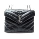 NEUF SAC A MAIN SAINT LAURENT LOULOU SMALL 494699 CUIR NOIR MATELASSE BAG 1550€