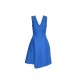 ROBE PAUL SMITH MI LONGUE SANS MANCHES 40 IT 36 FR S LIN BLEU LINEN DRESS 790€