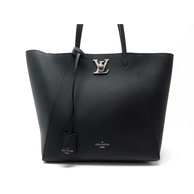 NEUF SAC A MAIN LOUIS VUITTON LOCKEME CUIR NOIR 